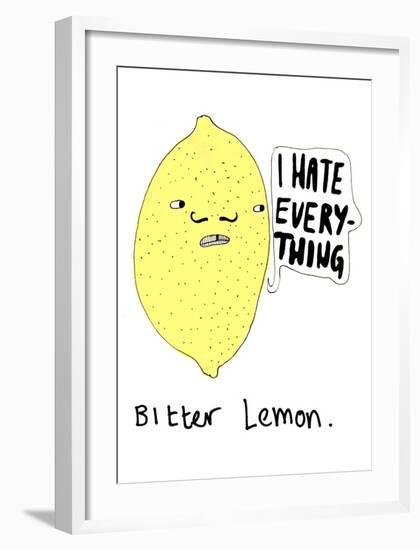 Bitter Lemon-null-Framed Giclee Print