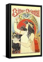 Bitter Oriental-Alphonse Mucha-Framed Stretched Canvas