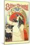 Bitter Oriental-Alphonse Mucha-Mounted Art Print