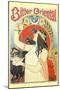 Bitter Oriental-Alphonse Mucha-Mounted Art Print