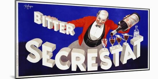 Bitter Secrestat, 1935-Robys (Robert Wolff)-Mounted Art Print