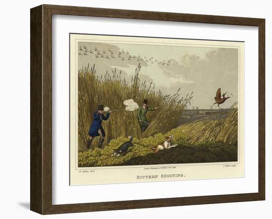 Bittern Shooting-Henry Thomas Alken-Framed Giclee Print