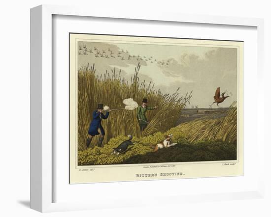 Bittern Shooting-Henry Thomas Alken-Framed Giclee Print