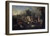 Bivouac, C1710-Jean-Antoine Watteau-Framed Giclee Print