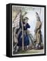 Bivouac Cossack-Luca Giordano-Framed Stretched Canvas