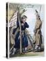 Bivouac Cossack-Luca Giordano-Stretched Canvas