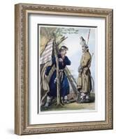 Bivouac Cossack-Luca Giordano-Framed Giclee Print