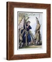 Bivouac Cossack-Luca Giordano-Framed Giclee Print