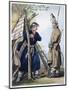 Bivouac Cossack-Luca Giordano-Mounted Giclee Print