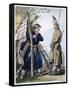 Bivouac Cossack-Luca Giordano-Framed Stretched Canvas