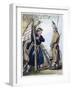 Bivouac Cossack-Luca Giordano-Framed Giclee Print