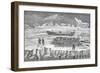 Bivouac in Boats, Pub. London 1874-null-Framed Giclee Print