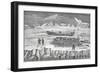 Bivouac in Boats, Pub. London 1874-null-Framed Giclee Print