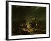 Bivouac of Napoleon I (1769-1821) 5th-6th July 1809, 1810-Adolphe Roehn-Framed Giclee Print