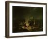 Bivouac of Napoleon I (1769-1821) 5th-6th July 1809, 1810-Adolphe Roehn-Framed Giclee Print