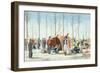 Bivouac of Russian Troops on the Champs Elysées, Paris, 31 March 1814-null-Framed Giclee Print