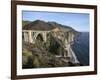 Bixby Bridge, Along Highway 1 North of Big Sur, California, United States of America, North America-Donald Nausbaum-Framed Photographic Print