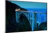 Bixby Bridge as the Famous Landmark in Big Sur California.-Songquan Deng-Mounted Photographic Print