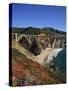 Bixby Bridge, Big Sur, California, USA-Steve Vidler-Stretched Canvas