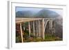 Bixby Bridge, Big Sur California-robert cicchetti-Framed Photographic Print