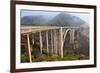 Bixby Bridge, Big Sur California-robert cicchetti-Framed Photographic Print