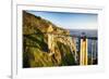 Bixby Creek Bridge, Big Sur California-George Oze-Framed Photographic Print