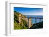 Bixby Creek Bridge, in Big Sur, California.-Jon Bilous-Framed Photographic Print