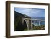 Bixby Creek Bridge, Pacific Coast Highway, Big Sur, Central Coast, California, Usa-David Wall-Framed Photographic Print