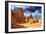 Bizarre Sandstone Cliffs in Sahara Desert, Tassili N'ajjer, Algeria-DmitryP-Framed Photographic Print