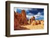 Bizarre Sandstone Cliffs in Sahara Desert, Tassili N'ajjer, Algeria-DmitryP-Framed Photographic Print