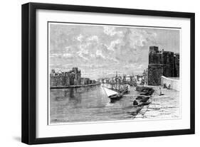 Bizerta, Viewed from the Kasbah, C1890-Bertrand-Framed Giclee Print