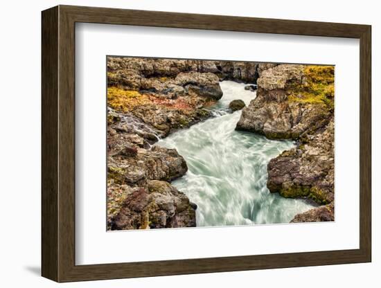 Bjarnafoss, Iceland-John Ford-Framed Photographic Print