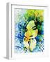 Bjork-Nelly Glenn-Framed Art Print