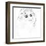 Bjork-Logan Huxley-Framed Art Print