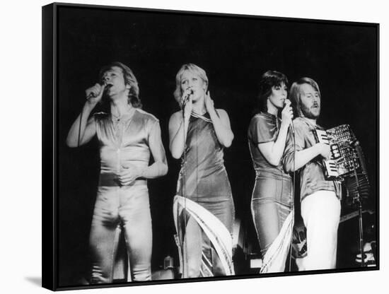 Bjorn Agnetha Annifrid-null-Framed Stretched Canvas