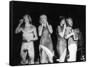 Bjorn Agnetha Annifrid-null-Framed Stretched Canvas