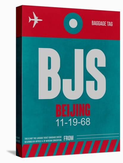 BJS Beijing Luggage Tag 1-NaxArt-Stretched Canvas