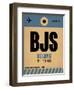 BJS Beijing Luggage Tag 2-NaxArt-Framed Art Print