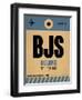 BJS Beijing Luggage Tag 2-NaxArt-Framed Art Print