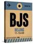 BJS Beijing Luggage Tag 2-NaxArt-Stretched Canvas