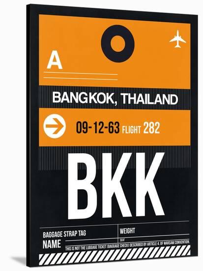 BKK Bangkok Luggage Tag I-NaxArt-Stretched Canvas