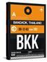 BKK Bangkok Luggage Tag I-NaxArt-Stretched Canvas