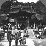 The Sacred Road to Nikko, Japan, 1905-BL Singley-Photographic Print