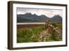 Bla Bheinn across Loch Slapin, Skye, Highland, Scotland-Peter Thompson-Framed Photographic Print