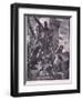 Black Agnes at the Siege of Dunbar Castle Ad 1326-Charles Ricketts-Framed Giclee Print