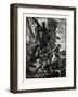 Black Agnes at the Siege of Dunbar Castle-null-Framed Giclee Print