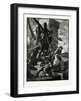 Black Agnes at the Siege of Dunbar Castle-null-Framed Giclee Print