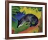 Black and Blue Fox-Franz Marc-Framed Giclee Print