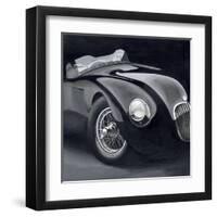 Black and Chrome I-Ethan Harper-Framed Art Print