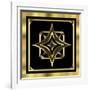 Black and Gold 10-Art Deco Designs-Framed Giclee Print